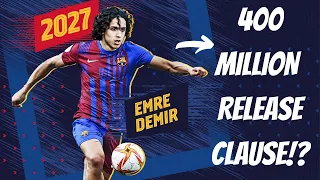 OMG BARCELONA SIGN TURKISH WONDERKID WITH 400 MILLION RELEASE CLAUSE🤑! Barcelona Transfer News 2021!