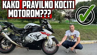 Kako Pravilno Kociti Motorom?!!!