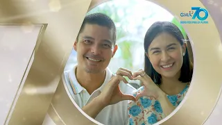 #BuongPusoParaSaPilipino: Dingdong Dantes and Marian Rivera