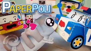 13.The Ghost Tempest!! | Paper POLI [PETOZ] | Robocar Poli Special