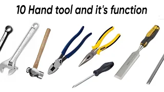 10 basic hand tool and it's function | Salty Water | #tools #functions #marineengineering