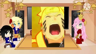 Naruto reacciona a su futuro y al sasunaru