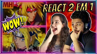 REACT 2 em 1 - TIPO MINATO e VIBE YONDAIME ⚡️ (Naruto) | Style Trap | Prod. Sidney Scaccio | MHRAP