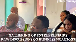 Entrepreneurs.ng Meet October Edition - Different Entrepreneurs Discuss How To Get Customers