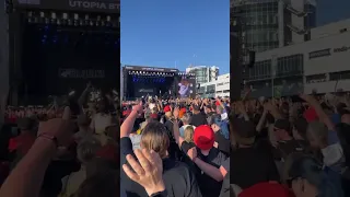 Crowd karaoke moment with Limp Bizkit at Rock am Ring 2023!