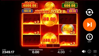 Слот Royal Joker Hold and Win - дав 2 бонуски - граю в казино Слотокінг