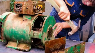 💡Help Fan's Dad To Repair A 1989 Generator, If Not Fix it, My Fan Will Be Kicked out | Linguoer