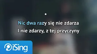 Sanah - Nic dwa razy (W. Szymborska) (karaoke iSing)