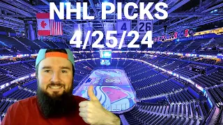 Free NHL Picks Today 4/25/24