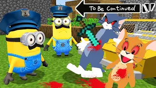 WHAT HAPPENED TO SCARY TOM and JERRRY INVESTIGATION in MINECRAFT ! Scary Minion vs Minions