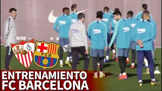 Sevilla-Barcelona | Entrenamiento del FC Barcelona | Diario AS