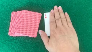 纸牌魔术：摸牌变点，两分钟教你成为纸牌达人。