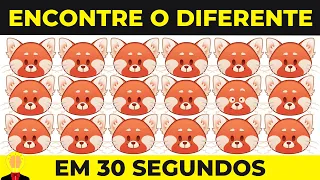 ENCONTRE O EMOJI DIFERENTE EM 30 SEGUNDOS- NÍVEL FÁCIL, MÉDIO E DIFÍCIL | PAI DO QUIZ