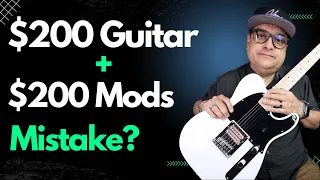 Is Modding The Cheapest Squier a Mistake?