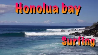 Honolua bay surfing #4 / Maui