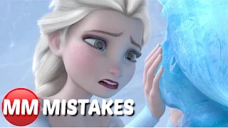 10 Biggests MOVIE MISTAKES Disney Didn’t See w/ Frozen, Zootopia, The Incredibles - MOVIE MISTAKES