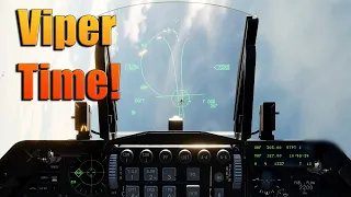 DCS Dogfights F16 Viper Time!