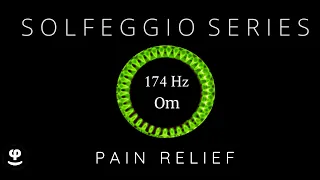 Deep Sleep | 174Hz Solfeggio | Pain Relief | Delta | Black Screen