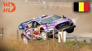 Best of WRC Ypres Rally Belgium 2022 - Crashes, Action and Pure Sound