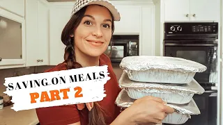 14 FREEZER MEALS FOR $100 OR LESS: FREEZER MEALS: SAVING ON MEALS