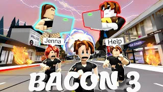 ROBLOX Brookhaven 🏡RP - FUNNY MOMENTS |  ALL PREVIOUS EPISODES 68 MINUTES (BACON, JENNA vs CIA)