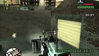 GTA San Andreas. Прохождение: Деконструкция (миссия 39).