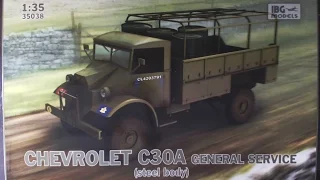 IBG Chevrolet C30A General Service Vehicle/ Steel Body Kit review