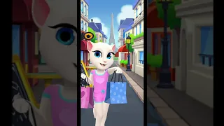 * Bake With Me! Sweet Treats in My Talking Angela 2 (NEW GAMEPLAY) Cartoon Story Games #Shorts