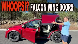 Falcon Wing Door DEMO: 2024 Tesla Model X on Everyman Driver