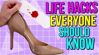LIFE HACKS EVERYONE SHOULD KNOW! NEW WEIRD LIFE HACKS | Courtney Lundquist