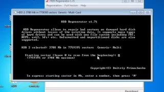 Tutorial Sencillo de HDD Regenerator