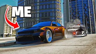 TROLLING COPS with 2000 HP Hellcat in GTA 5 RP