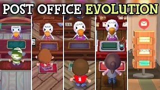 Evolution of the Post Office in Animal Crossing (2001 - 2021)