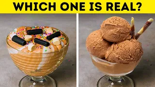 REAL VS FAKE || Can You Tell Real food From Fake Food? ||DIY Food That Look So Real