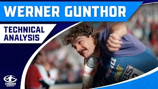 Swiss Superman Werner Gunthor | Shot Put Glide Training Technique Analysis