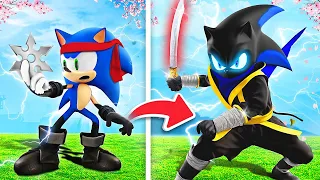 From Sonic To NINJA SONIC In GTA 5!