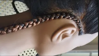 How To Feed In Cornrows// Beginners Friendly