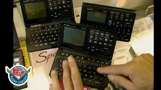 A pocket computer one hand keyboard in 1991