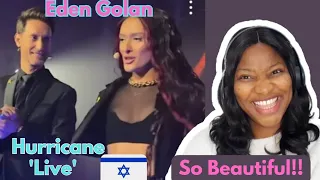 Eden Golan Sings “Hurricane” Live For The First Time! 🇮🇱 |Reaction