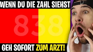 wenn du die Zahl siehst, GEH SOFORT ZUM ARZT!