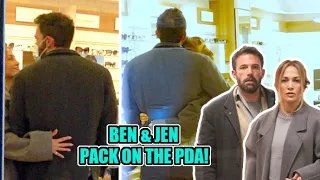 Jennifer Lopez Is SO Smitten By Ben Affleck As She Can't Resist A Bit Of PDA