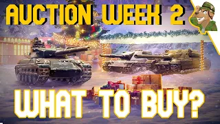 Auction Week 2 | What To Buy? | WoT Blitz