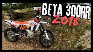 Riding a Beta 300rr in Western Sydney