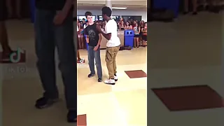 Nerdy kid dominates dance battle