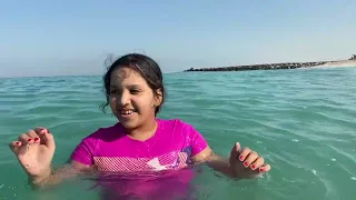 camping in beach !!! تحدي 24 ساعة في البحر