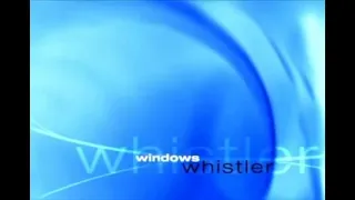 Windows Whistler intro but with Windows 2000 shutdown sound