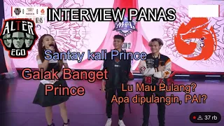 PERTEMUAN PANAS DUA EXP LANE KERAS !!! SALING LEMPAR JAWABAN |INTERVIEW SEBELUM MATCH AURA VS AE