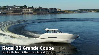 Regal 36 Grande Coupe - In-depth Walkthrough and Full Running Experience.