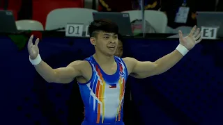 Carlos Yulo nailed his floor exercise routine to win his second GOLD MEDAL | 2019 SEA Games