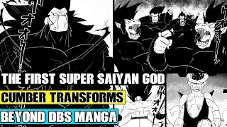 Beyond Dragon Ball Super: The First Super Saiyan God Is Born! SSG Yamoshi Vs Great Ape Cumber Begins